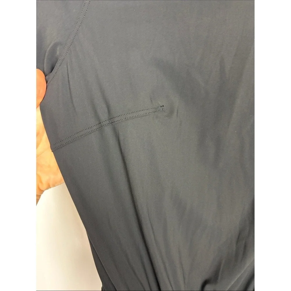 Lululemon Lightweight High-Neck Romper Black Size 2 Open Back Athletic One Piece